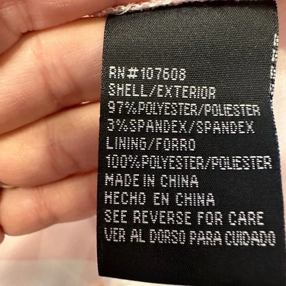 R&K Size 8P Pink Gingham Fit & Flare Dress Sleeveless Midi Checkered - Picture 5 of 8